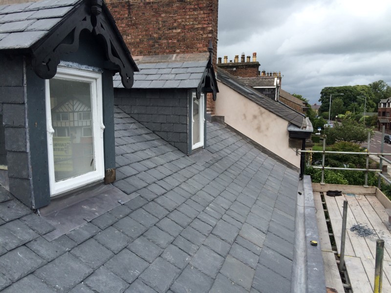 Slate roofing in Carlisle