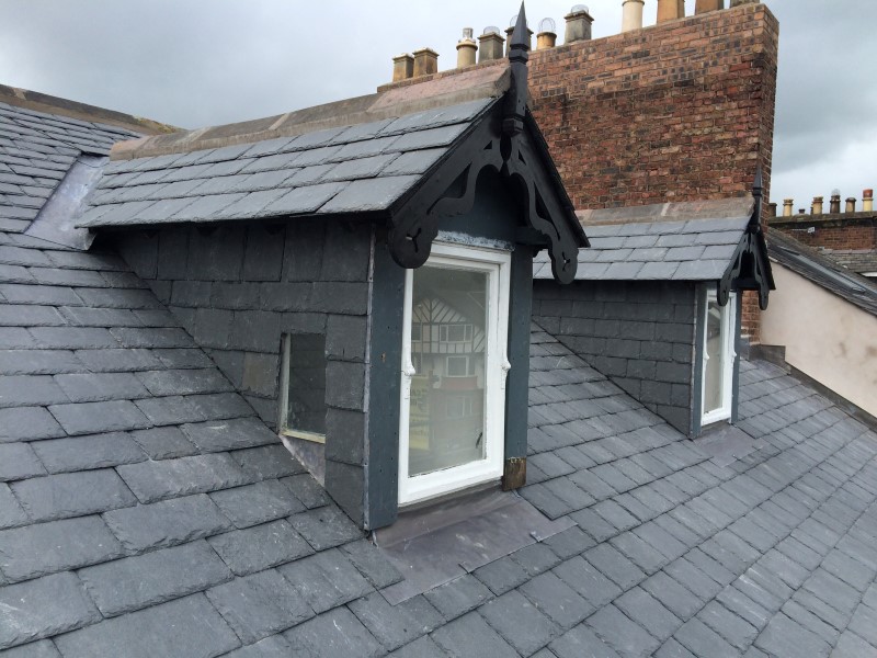 Slate roofing in Carlisle